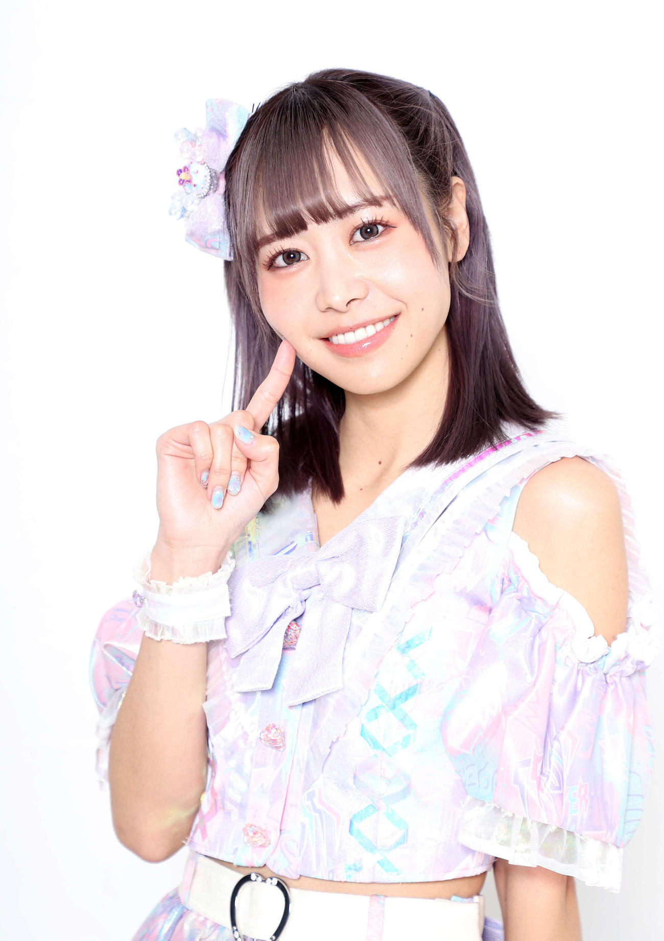 FRUITS ZIPPERの仲川瑠夏（撮影・鈴木正人）