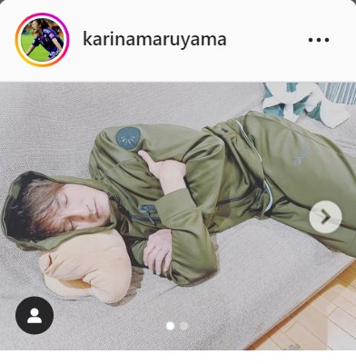 丸山桂里奈のインスタグラムより