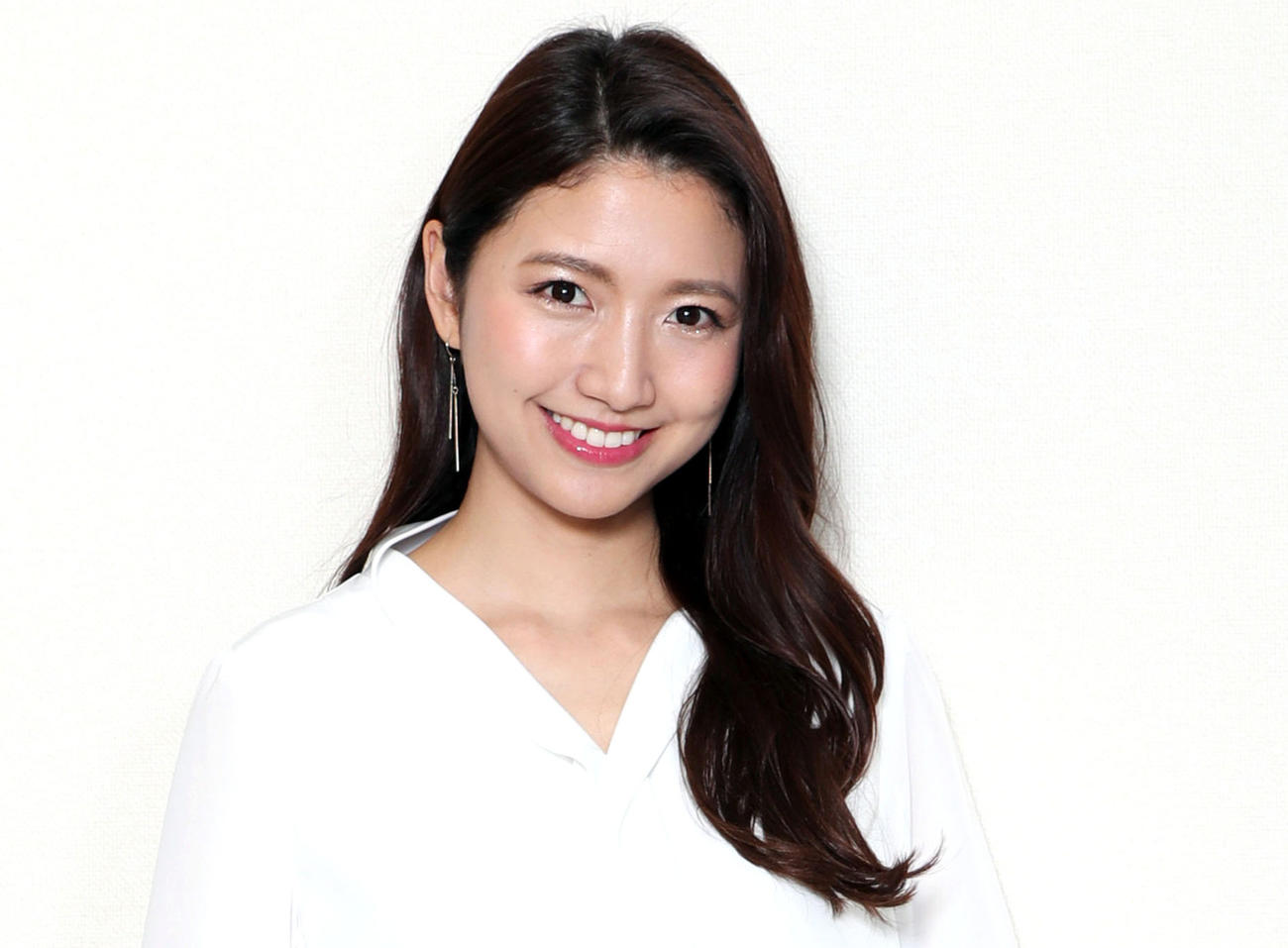 フジテレビ三田友梨佳アナウンサー（2019年3月撮影）