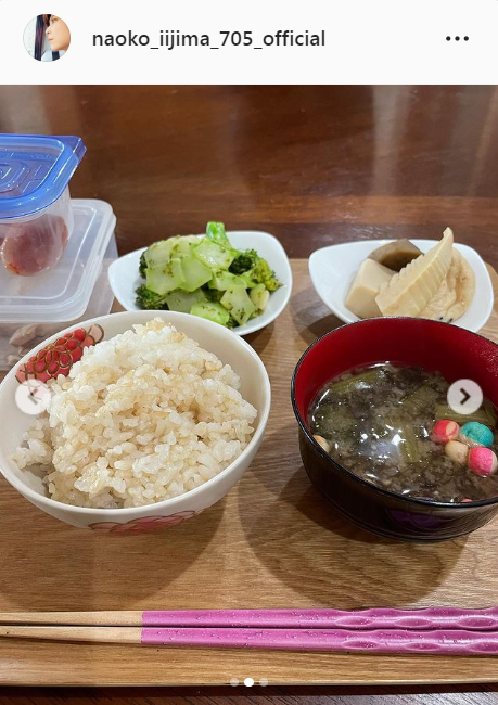 飯島直子のインスタグラムより
