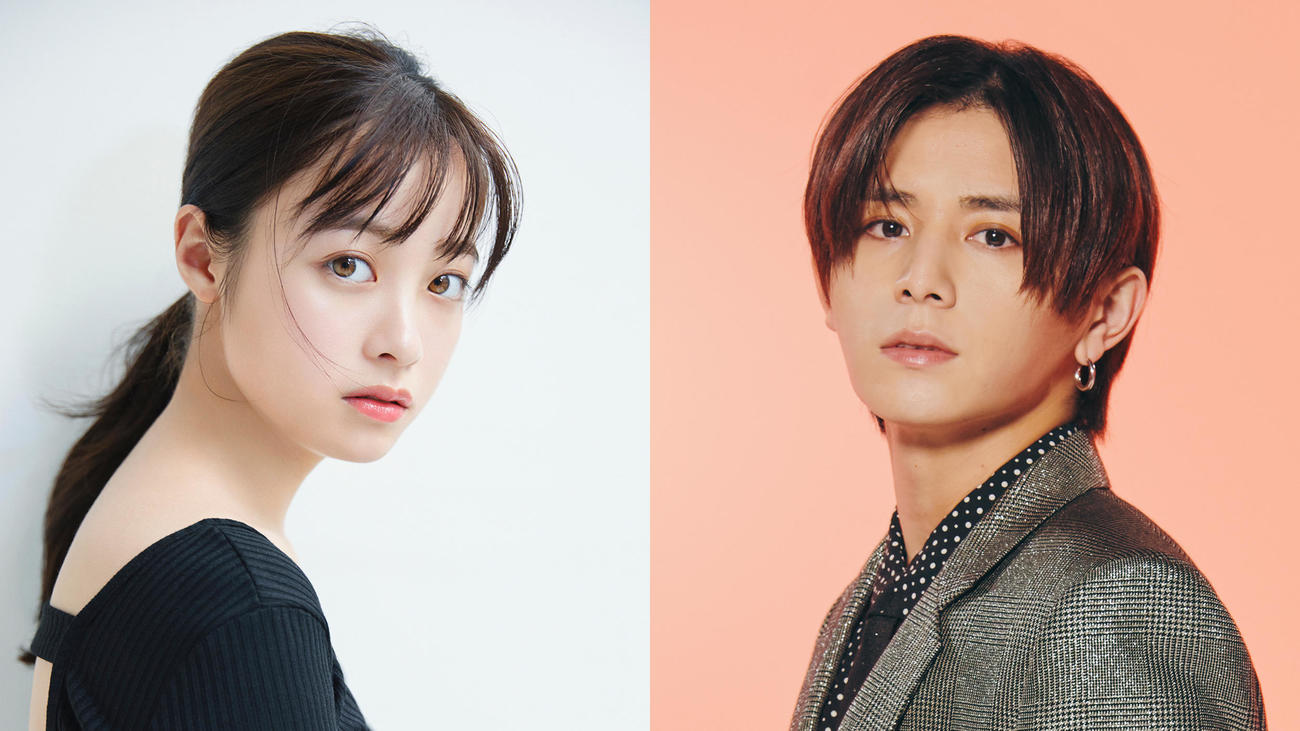 4月スタートのTBS系連続ドラマ「王様に捧ぐ薬指」で地上波連ドラ初主演を務める橋本環奈とHey！Say！JUMP山田涼介