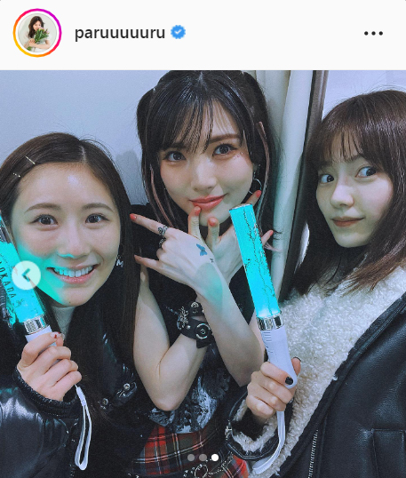 島崎遥香のインスタグラムより