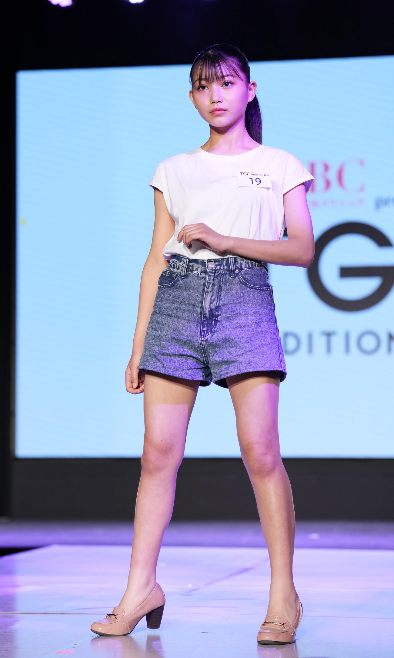 TGC AUDITIONで準グランプリに輝いた岩村心愛さん（撮影・菅敏）