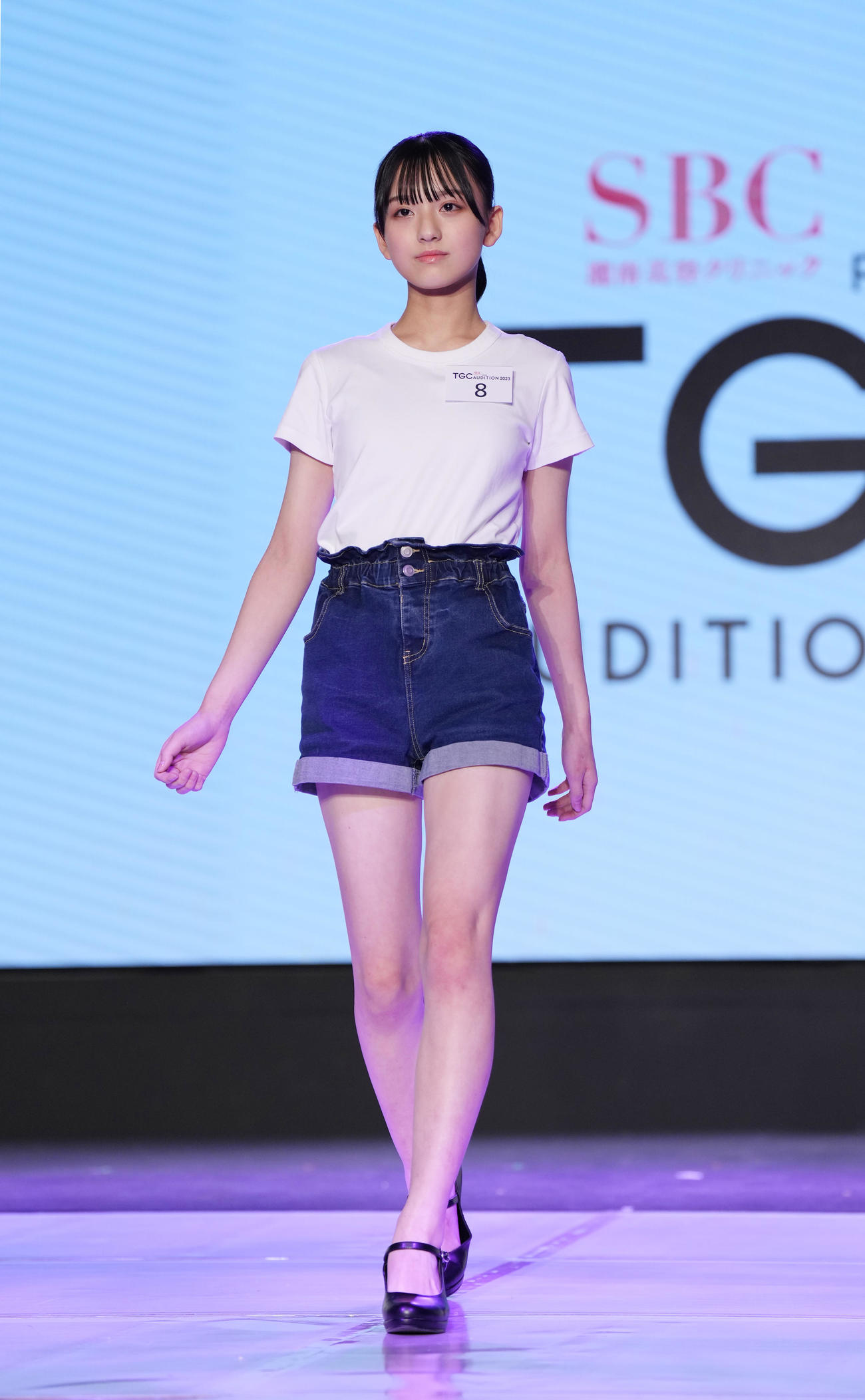 TGC AUDITIONでグランプリに輝いた入江日奈子さん（撮影・菅敏）