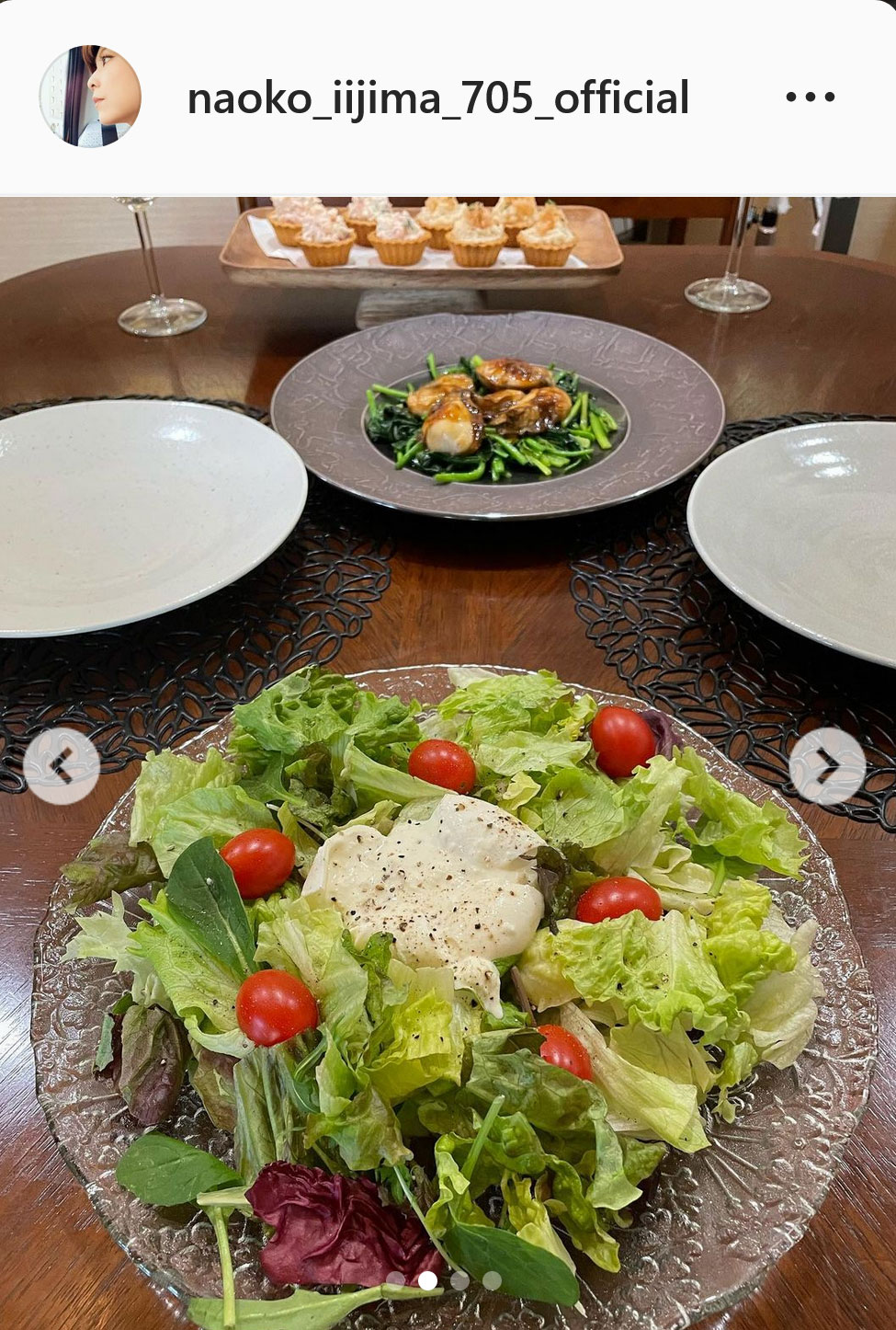 飯島直子インスタグラムより