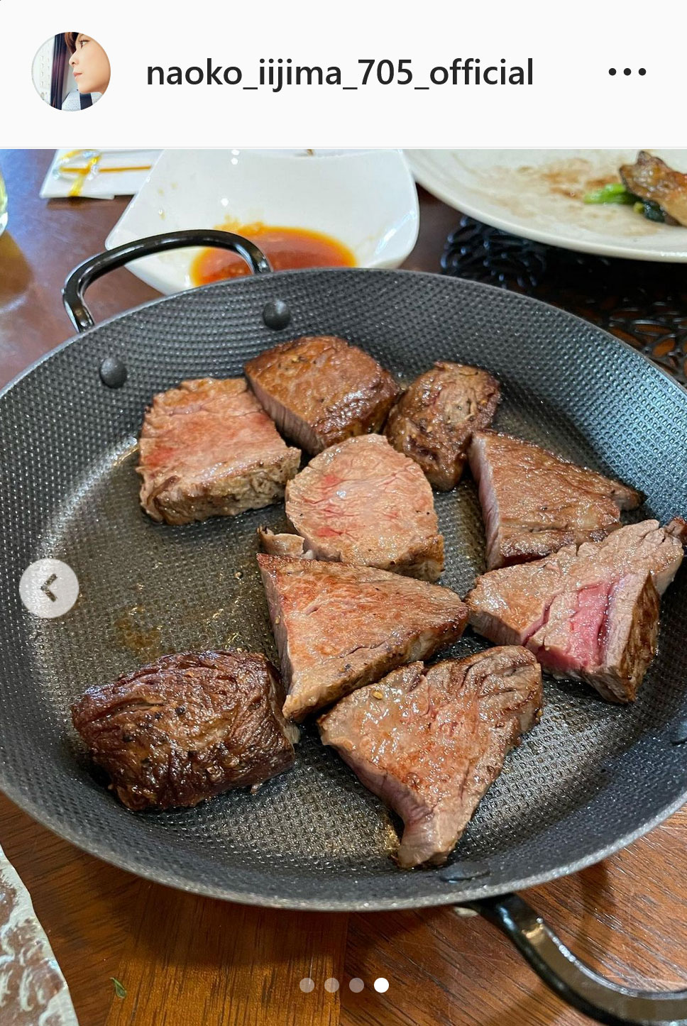 飯島直子インスタグラムより