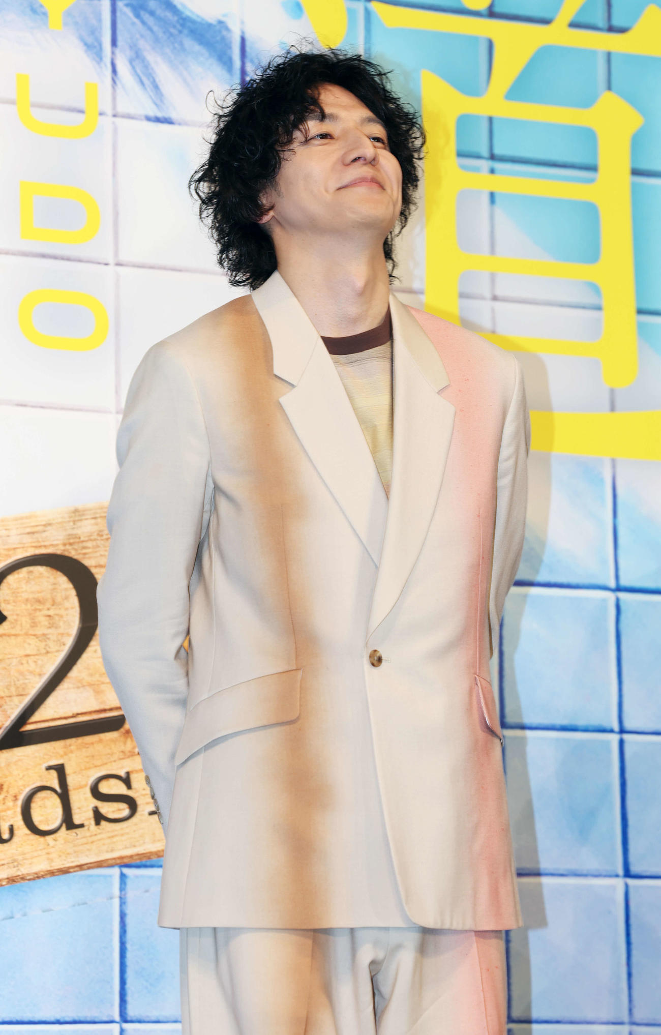 笑顔を見せる生田斗真（撮影・宮地輝）