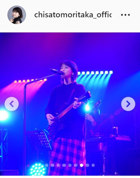 森高千里のインスタグラムより