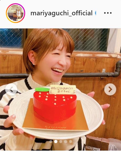 矢口真里のインスタグラムより