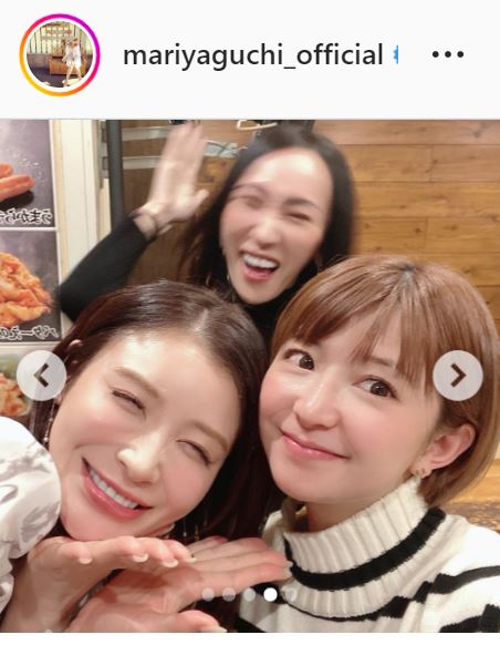 矢口真里のインスタグラムより