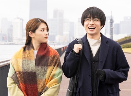 「ショジョ恋。」に出演する松村沙友理、曽田陵介（C）山科ティナ／主婦と生活社フジテレビジョン