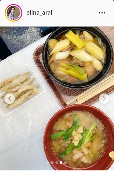 新井恵理那アナウンサーのインスタグラムより