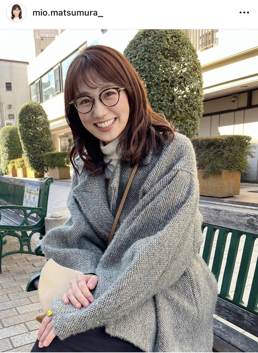 松村未央のインスタグラムより