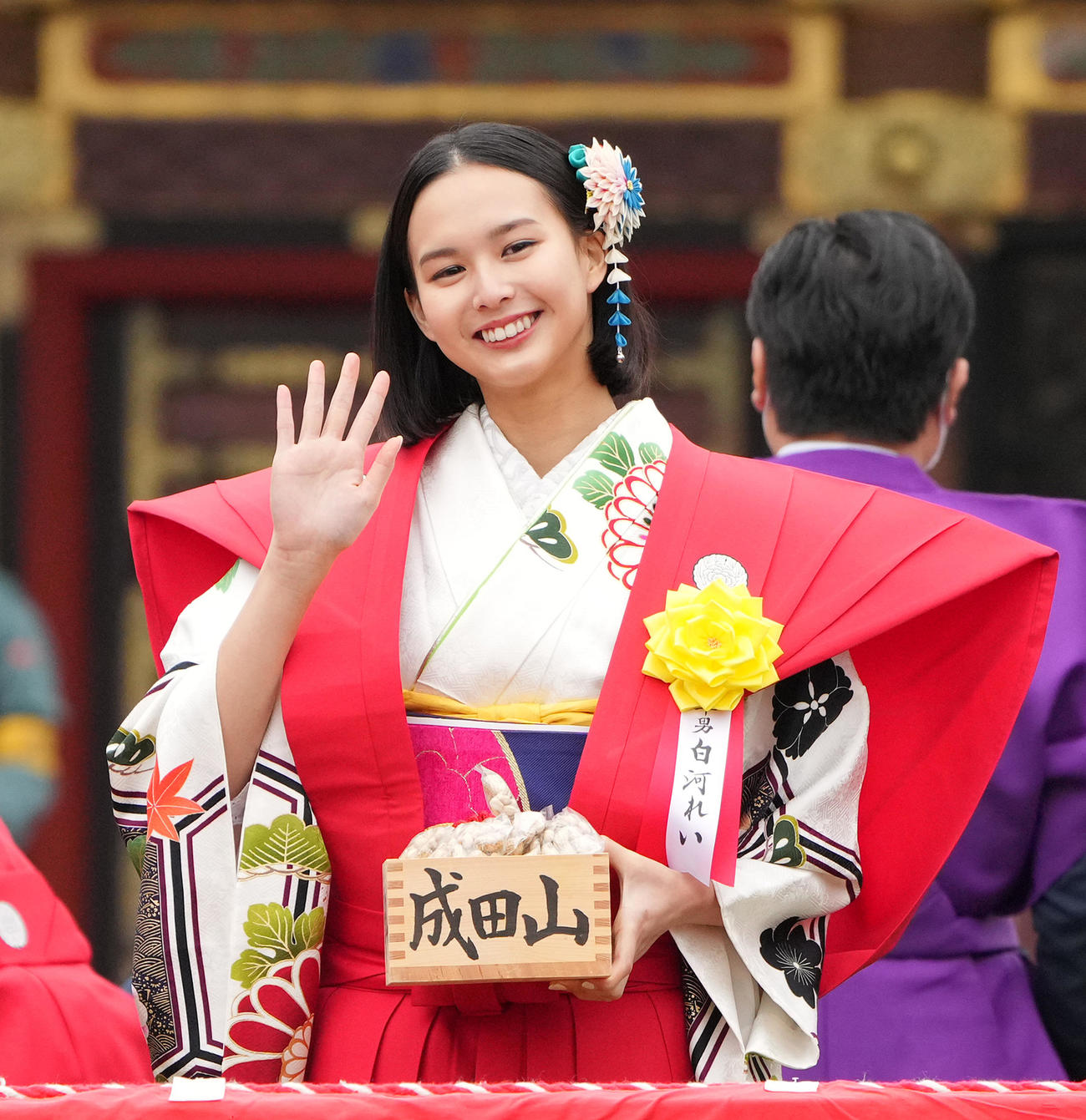 白河れい（2023年2月3日撮影）