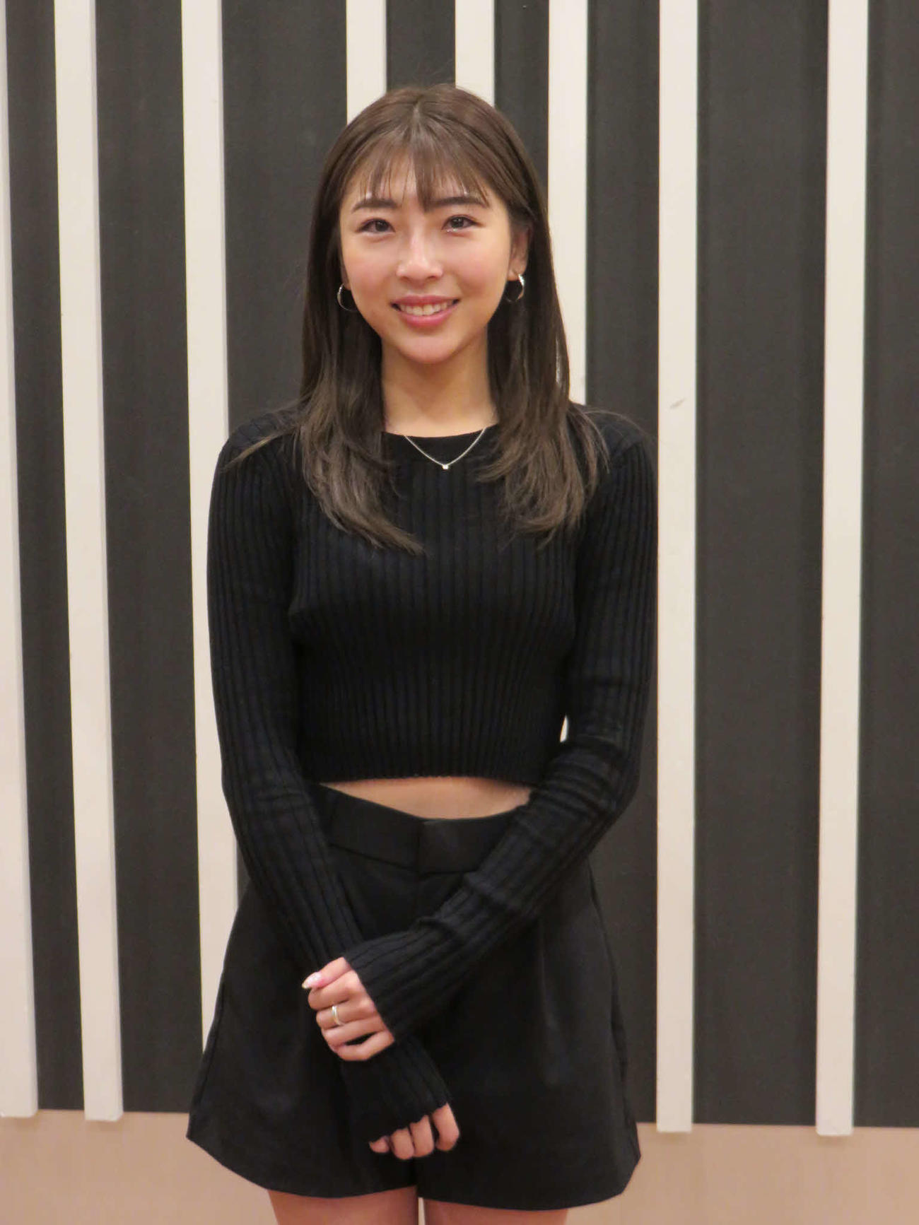 藤田まことさんの孫娘の歌手花リナ（2022年10月撮影）