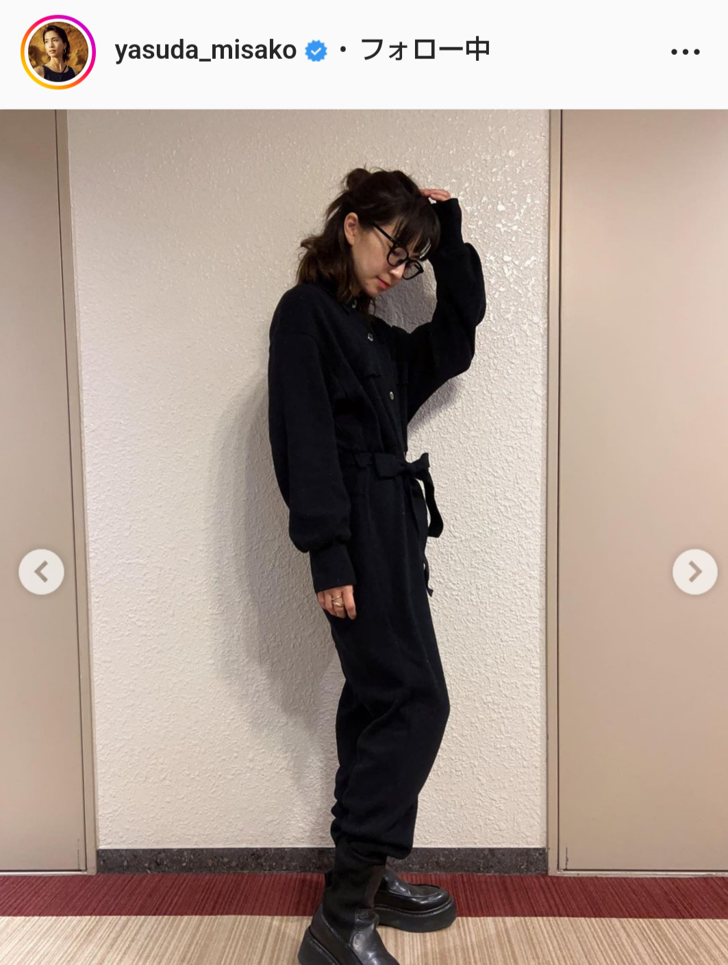 安田美沙子のインスタグラムより