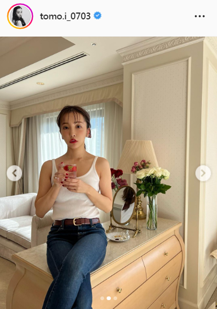 板野友美のインスタグラムより