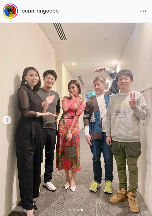 王林のインスタグラムより