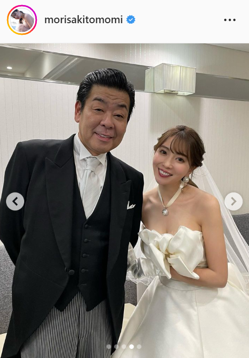 森咲智美のインスタグラムより