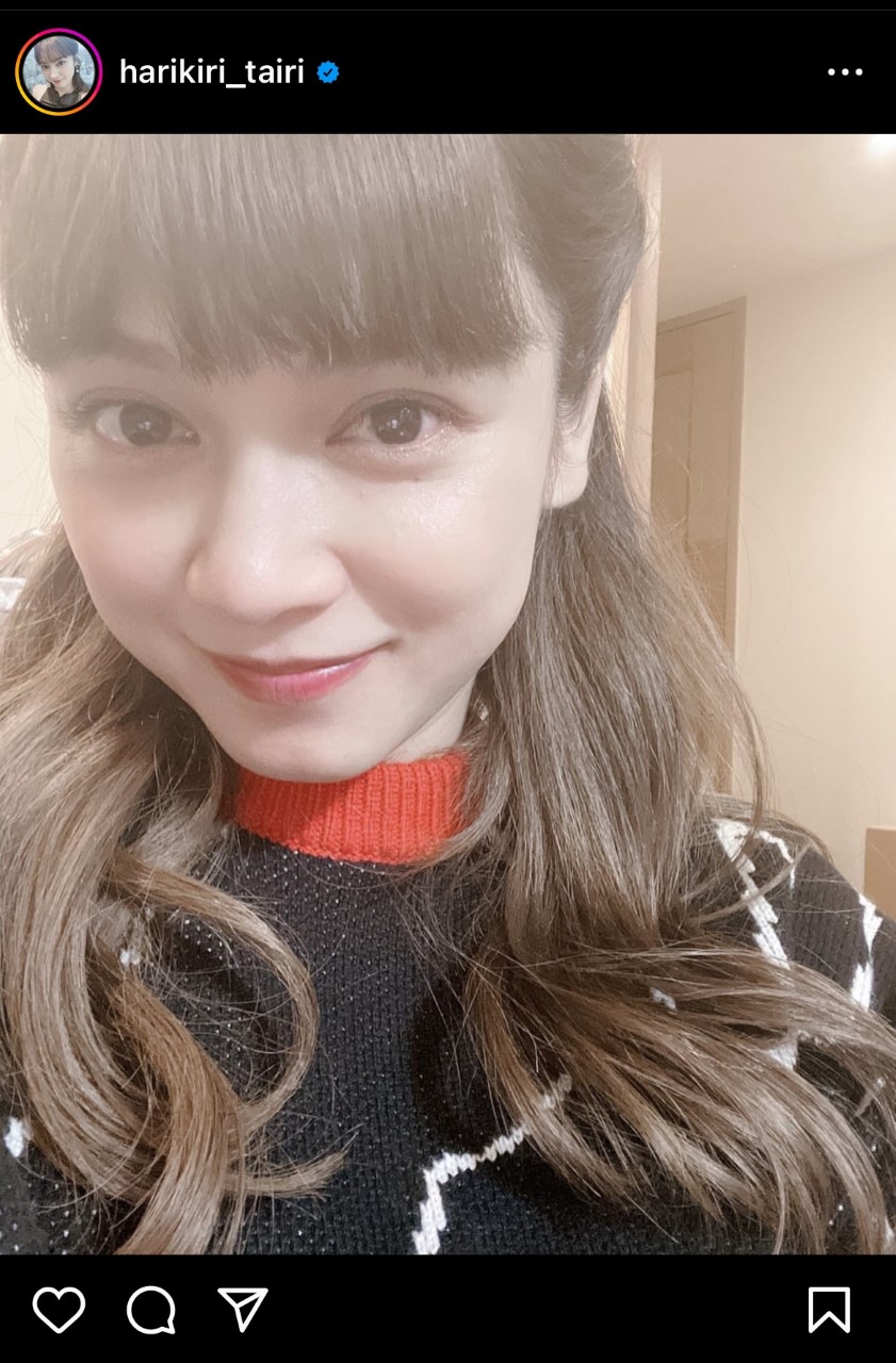 平愛梨のインスタグラムより