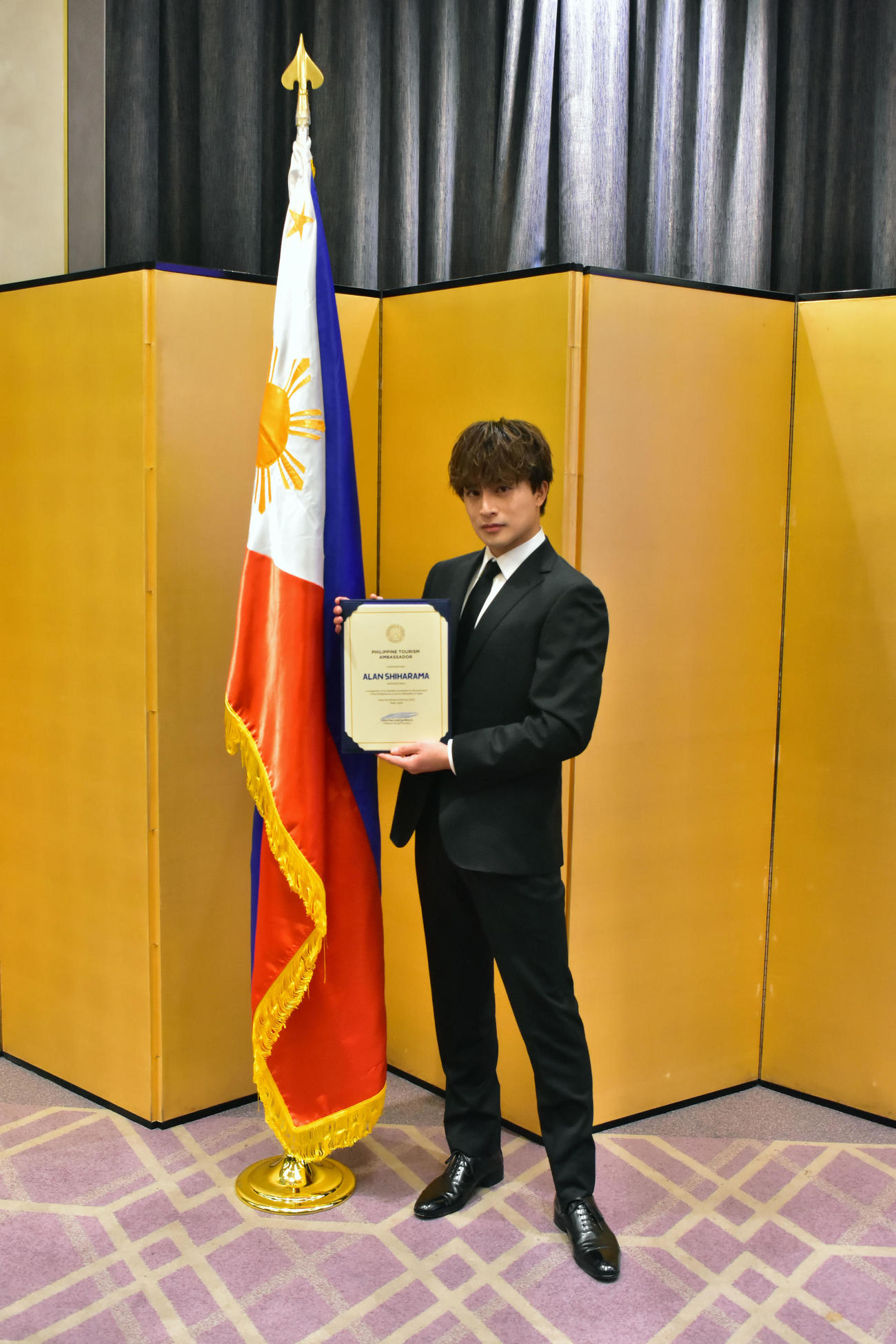 フィリピン観光大使に就任したGENERATIONS白濱亜嵐