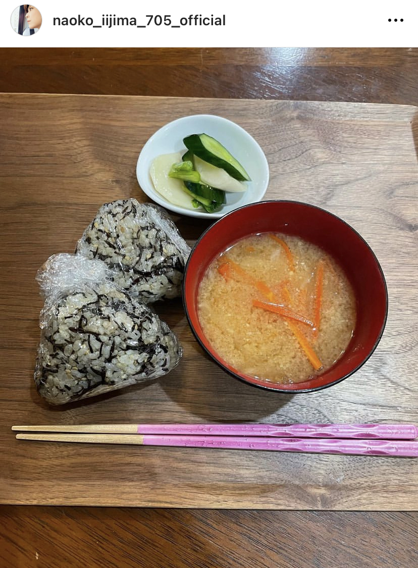 飯島直子のインスタグラムより