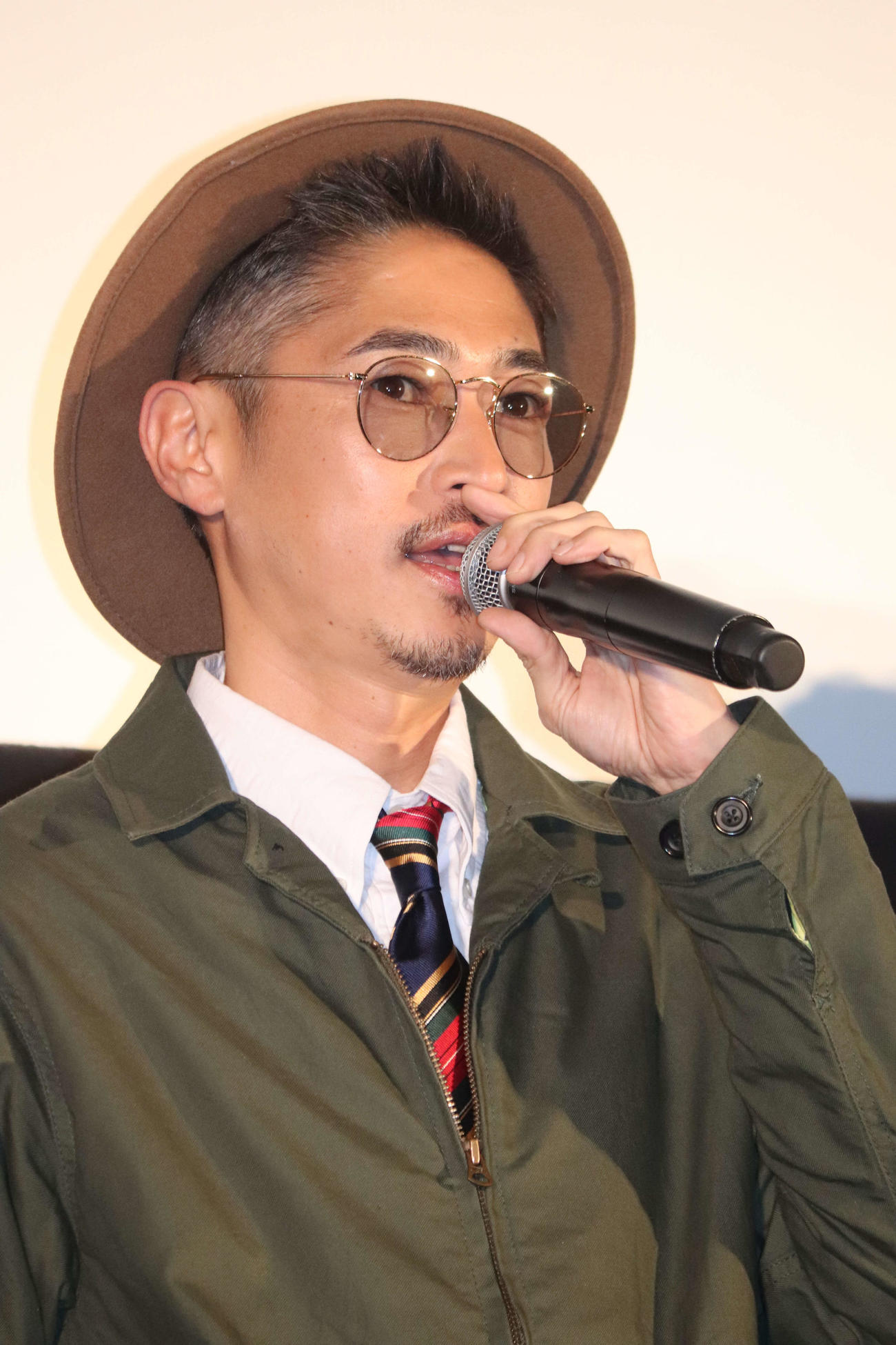 映画「Sin Clock」初日舞台あいさつに登壇した窪塚洋介（撮影・加藤理沙）