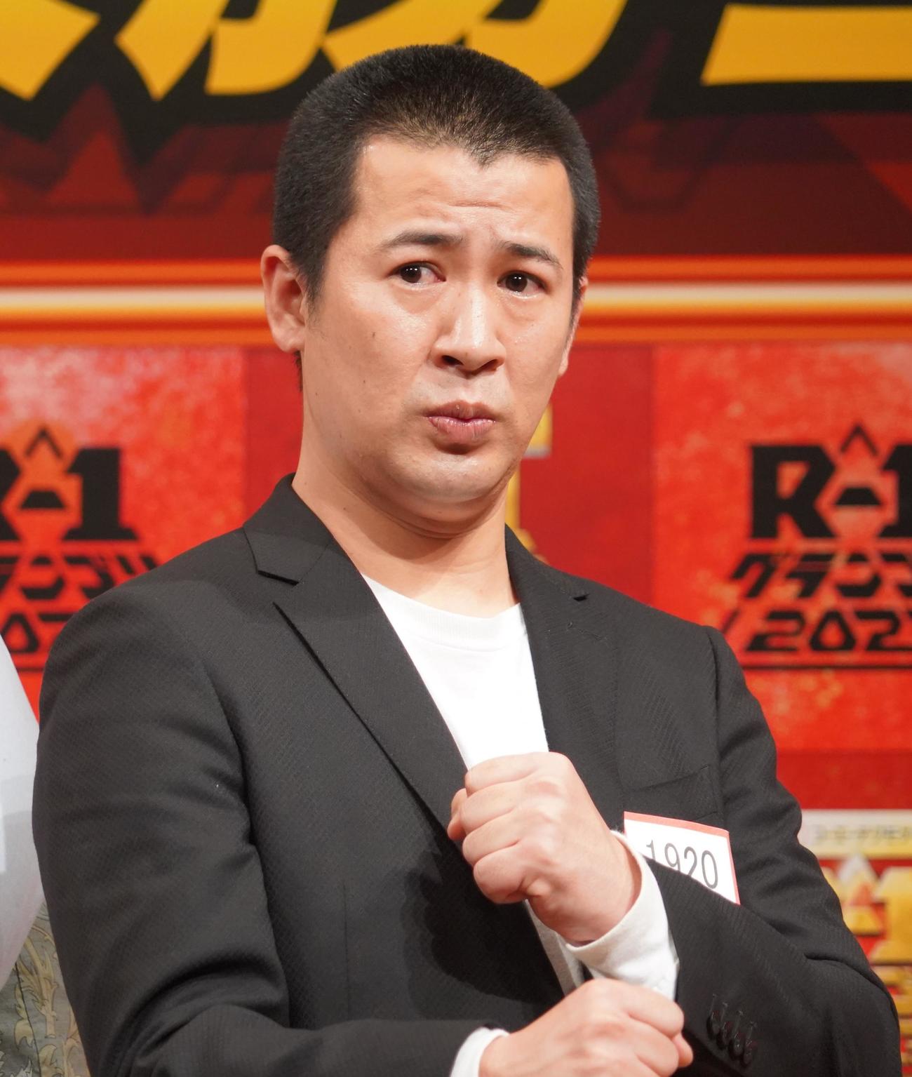 「R－1グランプリ2023」決勝進出したコットンきょん（撮影・佐藤成）