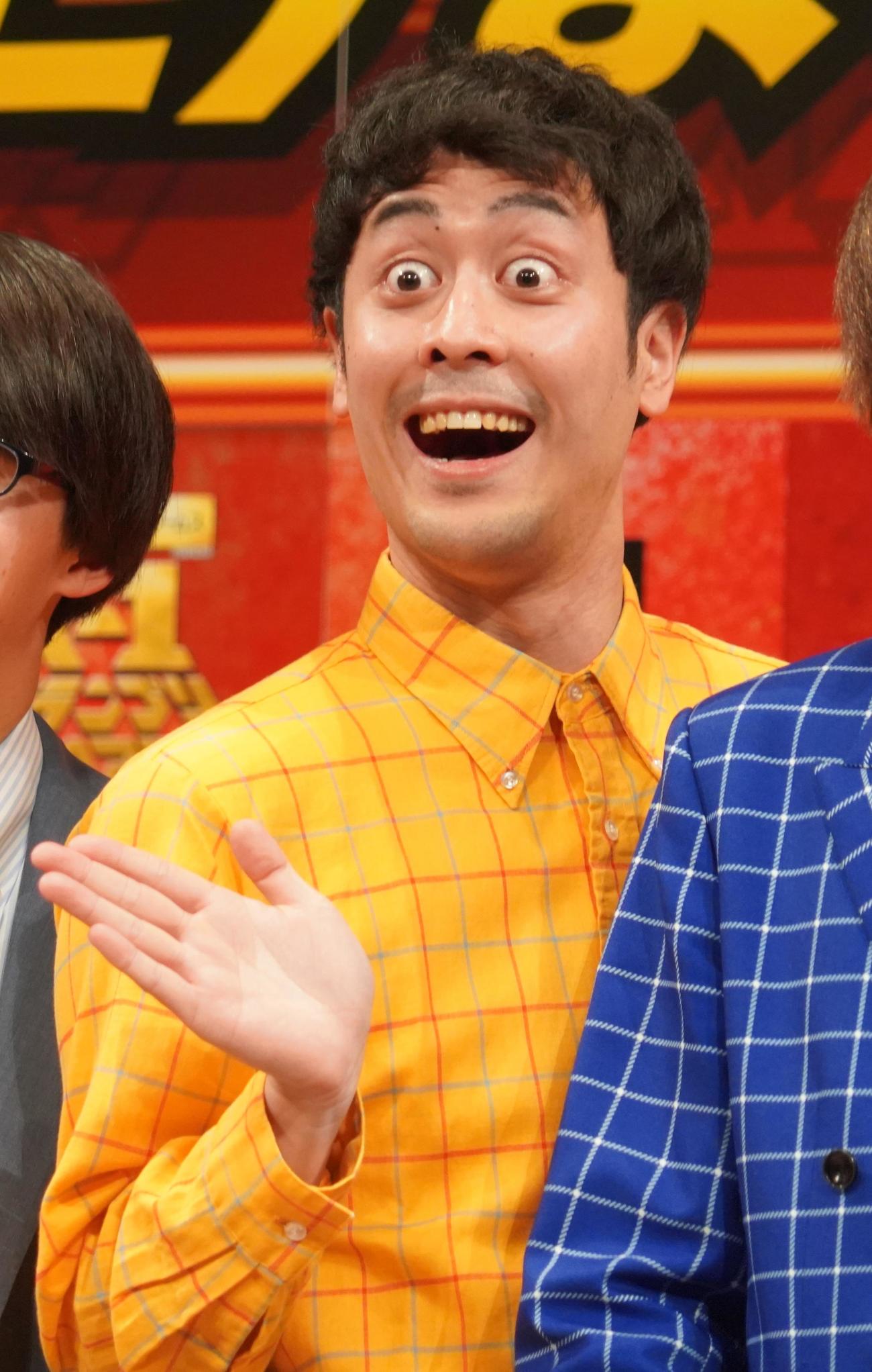 「R－1グランプリ2023」決勝進出したラパルフェ都留（撮影・佐藤成）