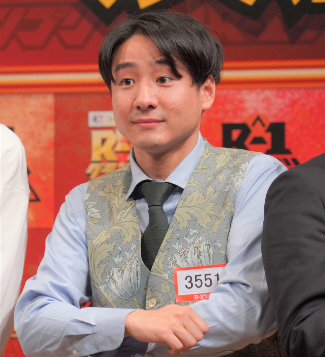 「R－1グランプリ2023」決勝進出した田津原理音（撮影・佐藤成）