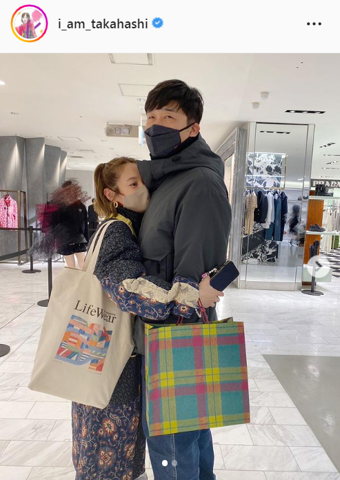 高橋愛のインスタグラムより