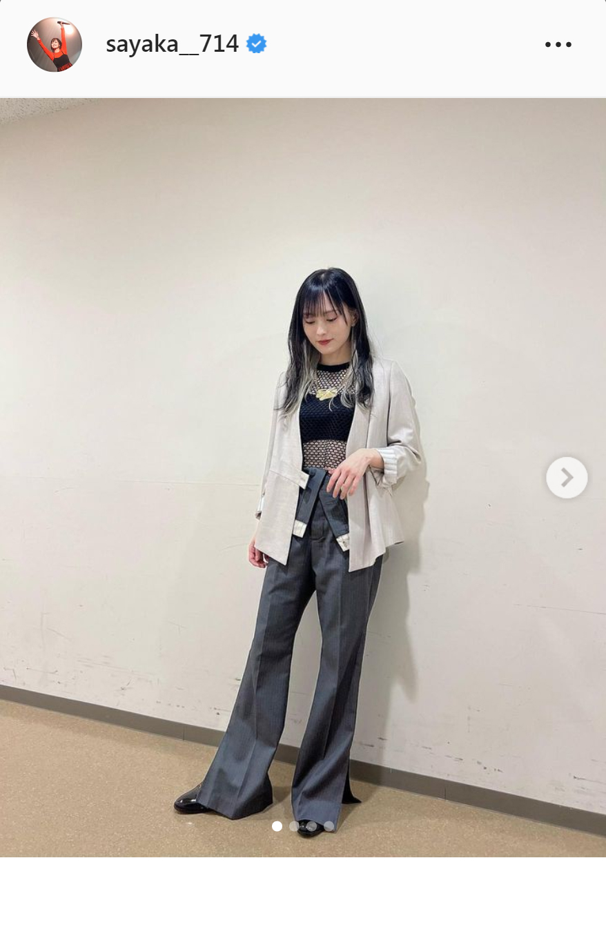 山本彩のインスタグラムより