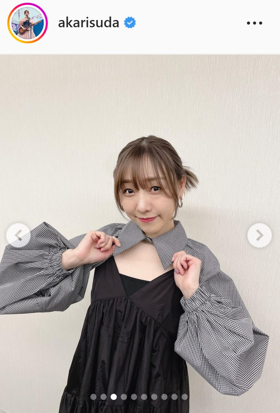 須田亜香里のインスタグラムより