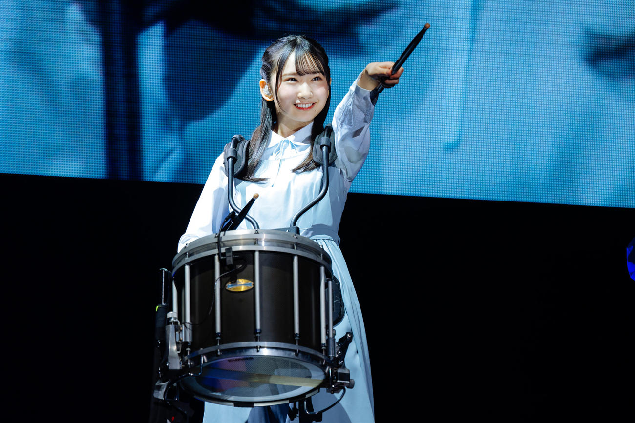日向坂46四期生初の単独イベント「おもてなし会」に出演した藤嶌果歩