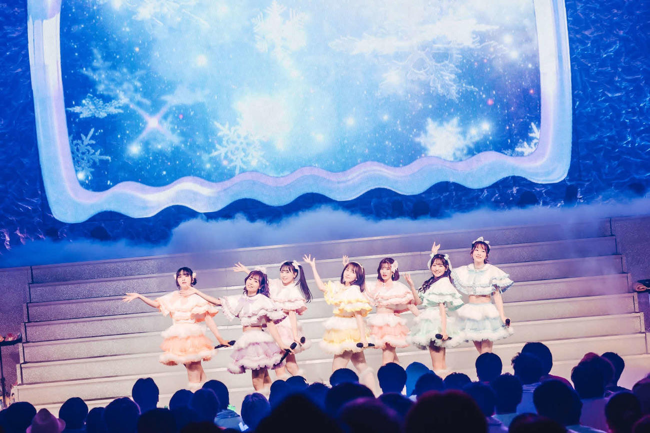 初の東名阪ツアー「1st One Man Tour 2023　－WINTER－“BE AT THE HEART”」の千秋楽公演を行ったFRUITS ZIPPER