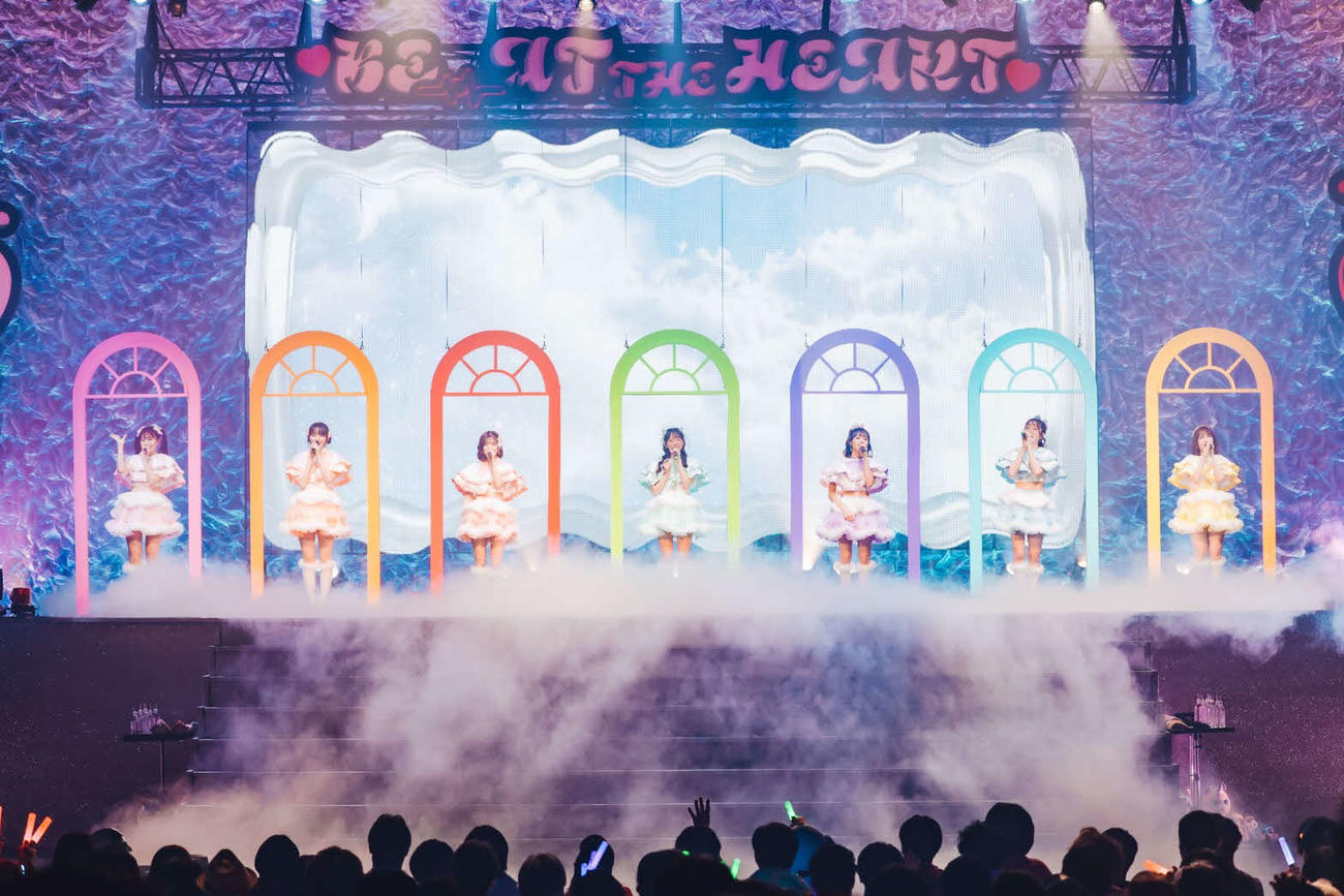 初の東名阪ツアー「1st One Man Tour 2023　－WINTER－“BE AT THE HEART”」の千秋楽公演を行ったFRUITS ZIPPER