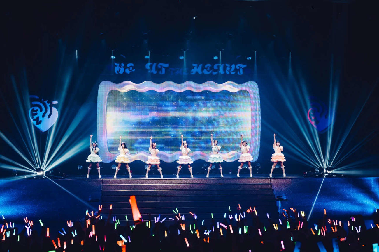 初の東名阪ツアー「1st One Man Tour 2023　－WINTER－“BE AT THE HEART”」の千秋楽公演を行ったFRUITS ZIPPER