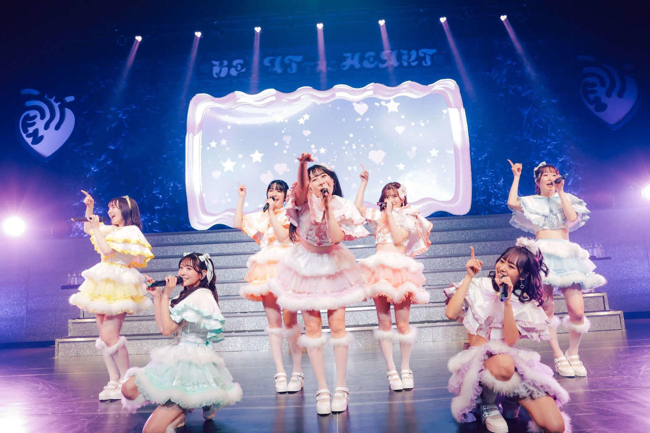 初の東名阪ツアー「1st One Man Tour 2023　－WINTER－“BE AT THE HEART”」の千秋楽公演を行ったFRUITS ZIPPER