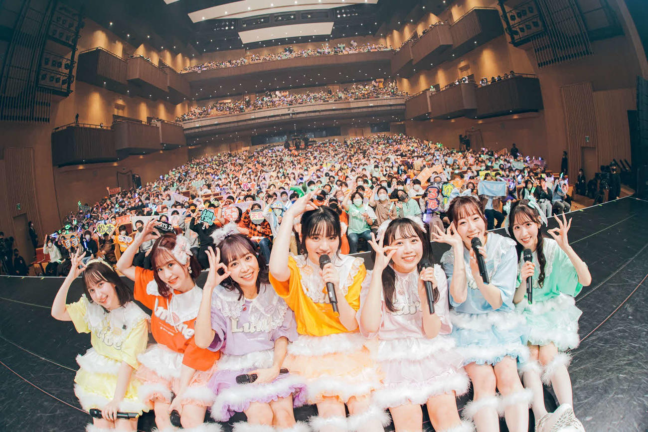 初の東名阪ツアー「1st One Man Tour 2023　－WINTER－“BE AT THE HEART”」の千秋楽公演を行ったFRUITS ZIPPER