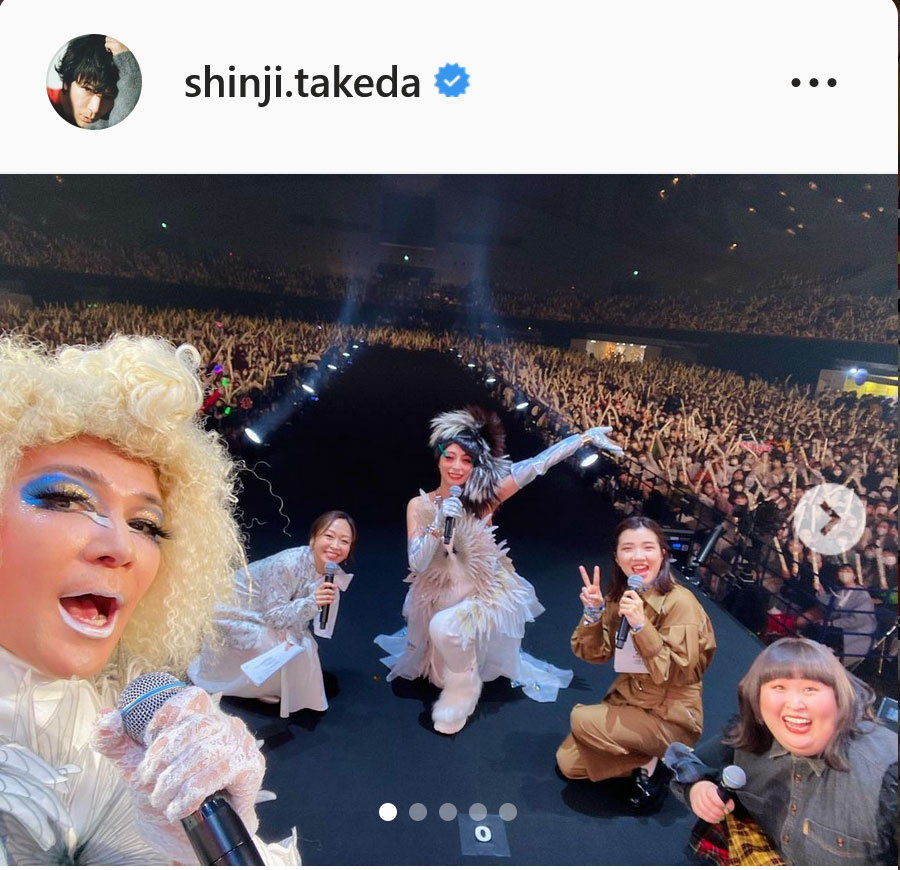 武田真治のインスタグラムより