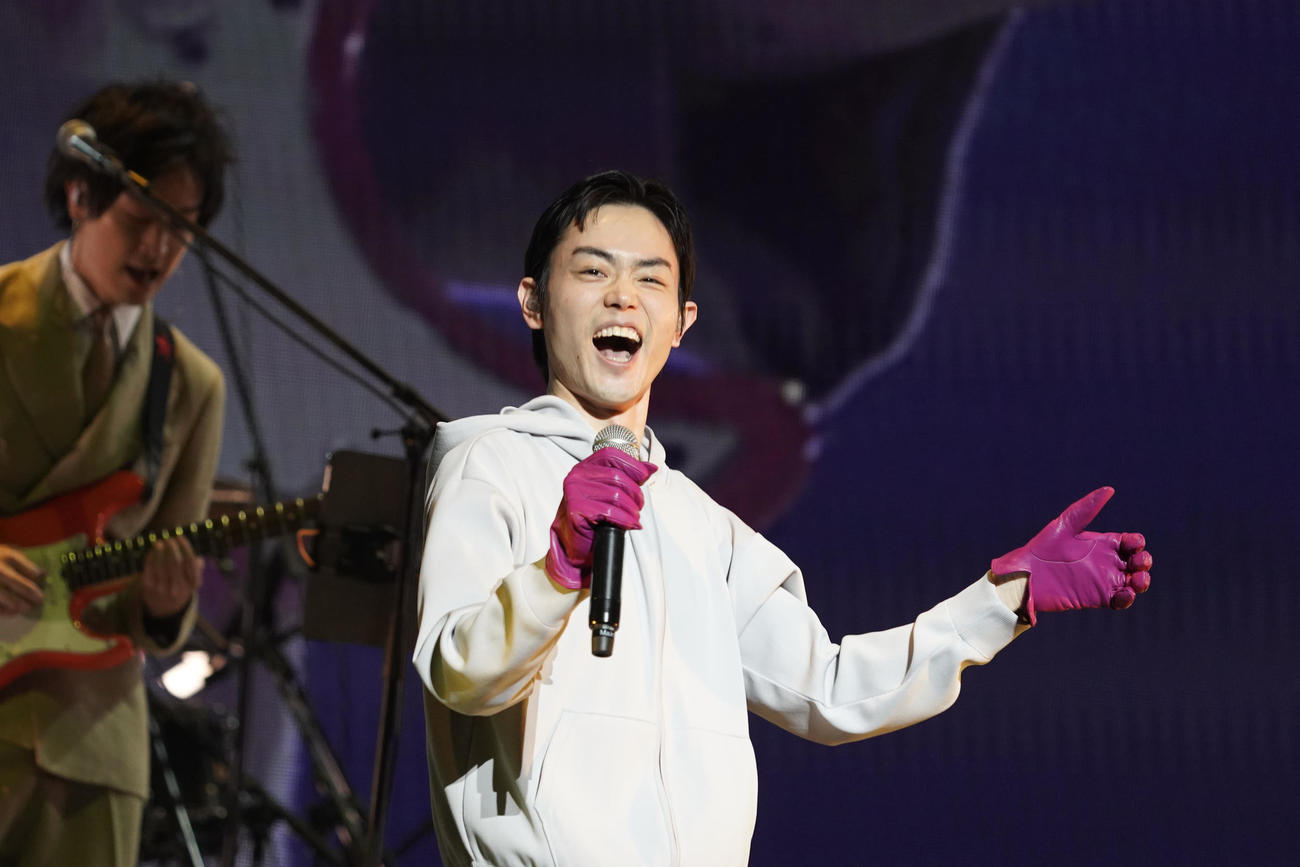 日本武道館で全国ツアーの追加公演を開催した菅田将暉