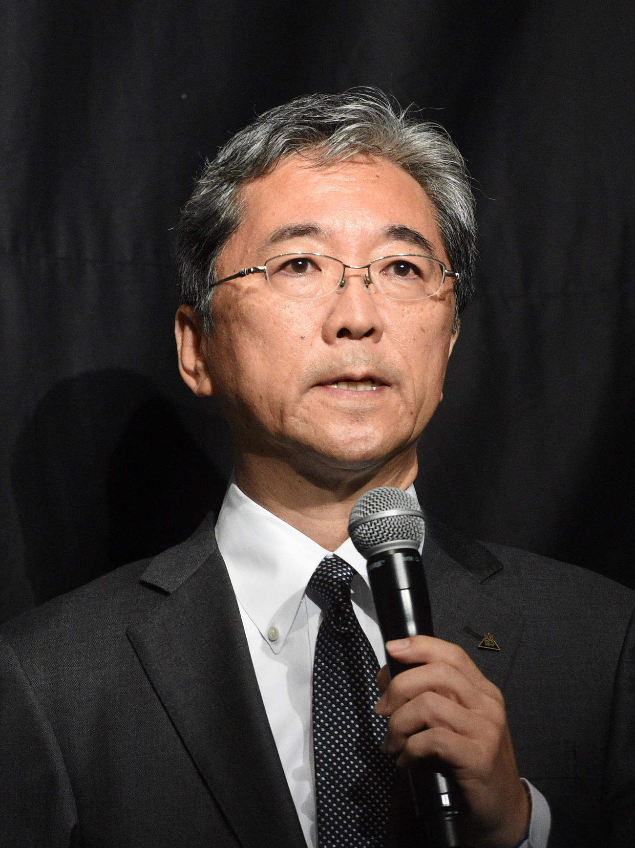 手塚治東映社長（2021年5月撮影）