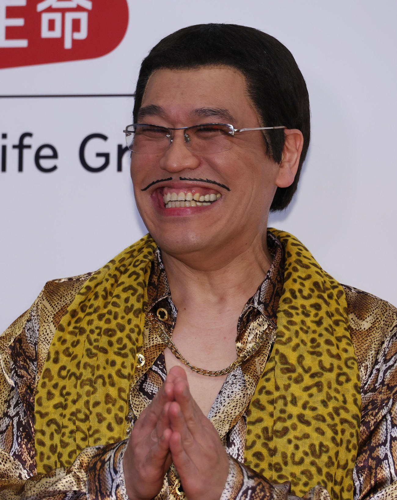 「LIVE EMPOWER CHILDREN 2023」の会見を行ったピコ太郎（撮影・中島郁夫）
