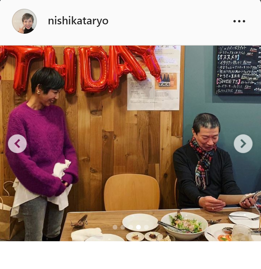 西方凌のインスタグラムより
