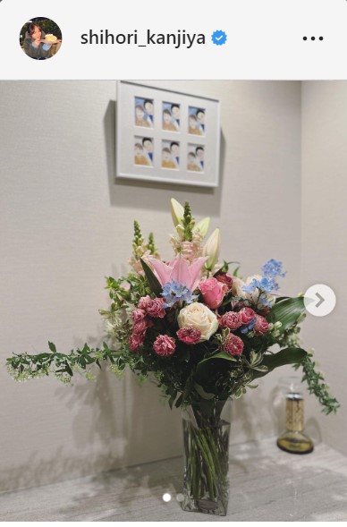 貫地谷しほりのインスタグラムより