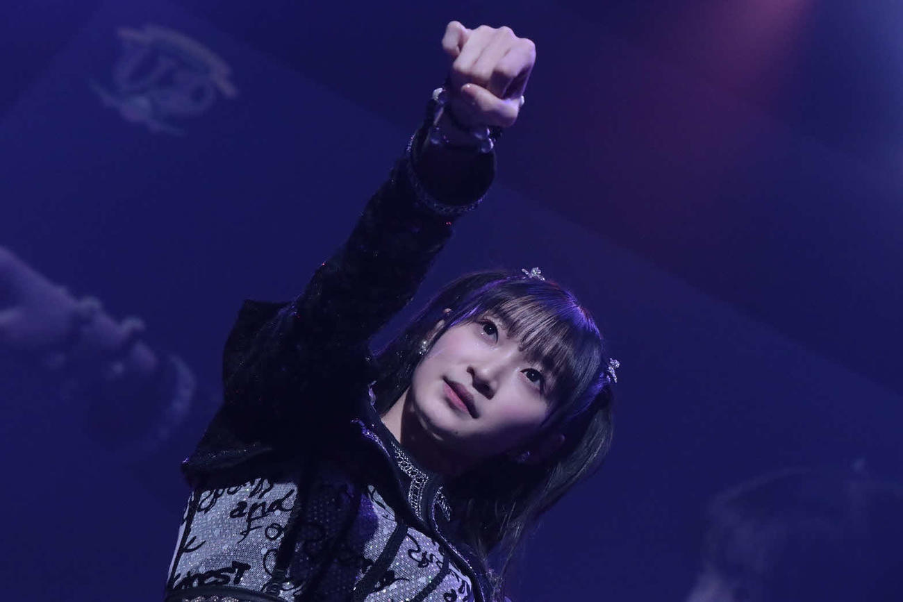 大学対抗女子大生アイドルコピーダンス日本一決定戦「UNIDOL」の冬大会決勝にシークレットゲストとして出場した元juice＝juiceの歌手、宮本佳林