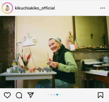 菊池亜希子のインスタより