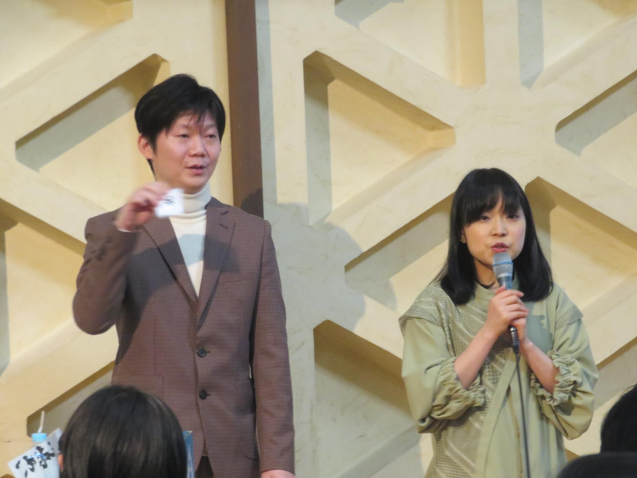 デビュー20周年イベント「Ai Kawashima Church little events－Hope＆Thanks－」で、共演したI WiSHのメンバーnao（左）と川嶋あい