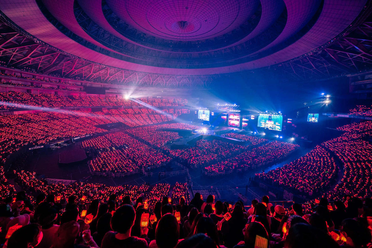 初のドーム公演を行ったNCT DREAM（C）田中聖太郎事務所