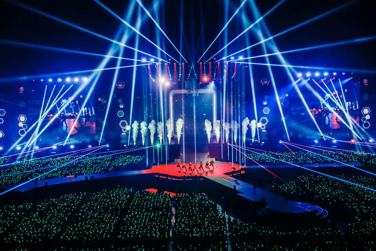 初のドーム公演を行ったNCT DREAM（C）田中聖太郎事務所